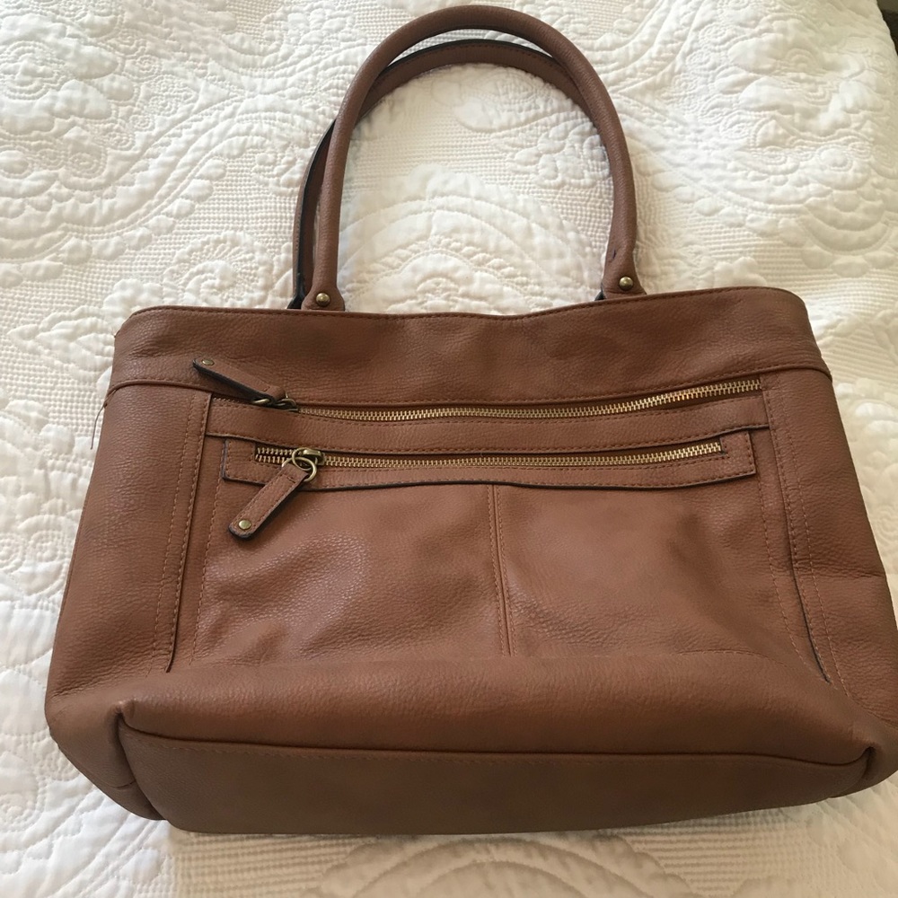 Merona caramel/brown bag